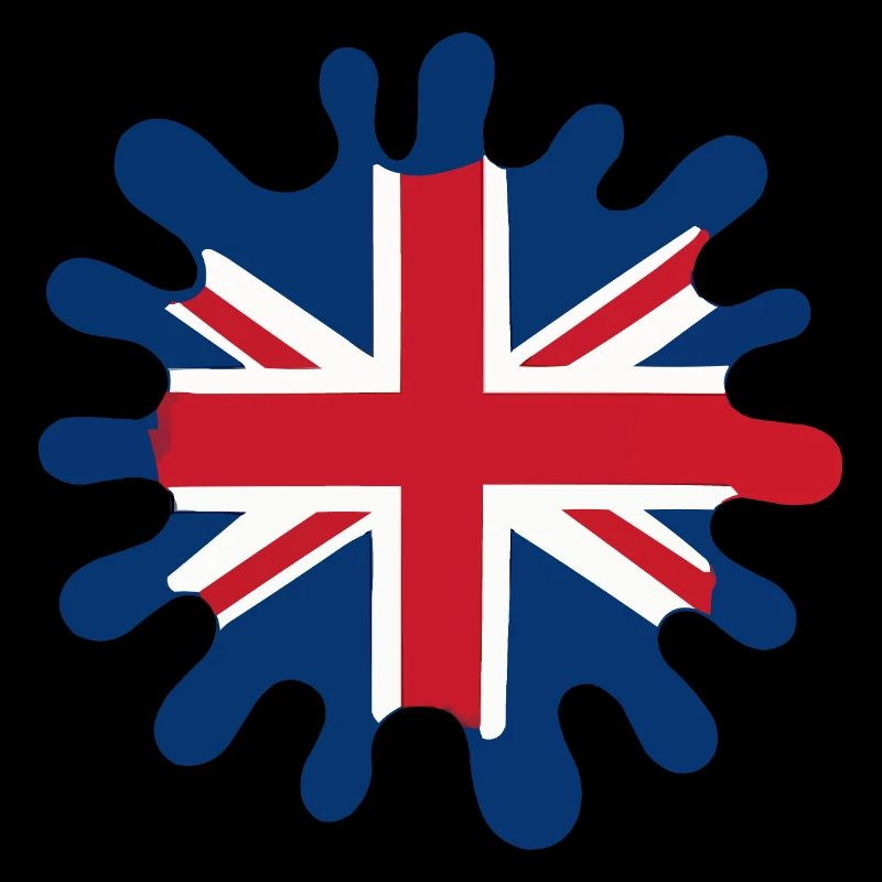 Blobs de drapeau de l’Angleterre