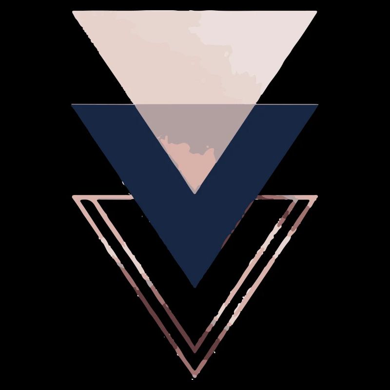 Triangles rose