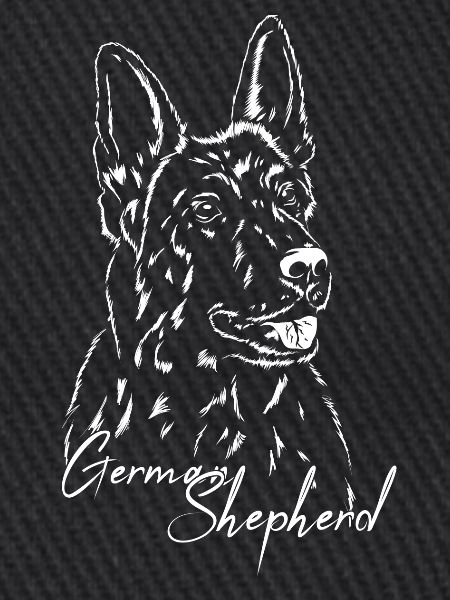 deutscher Schäferhund Portrait