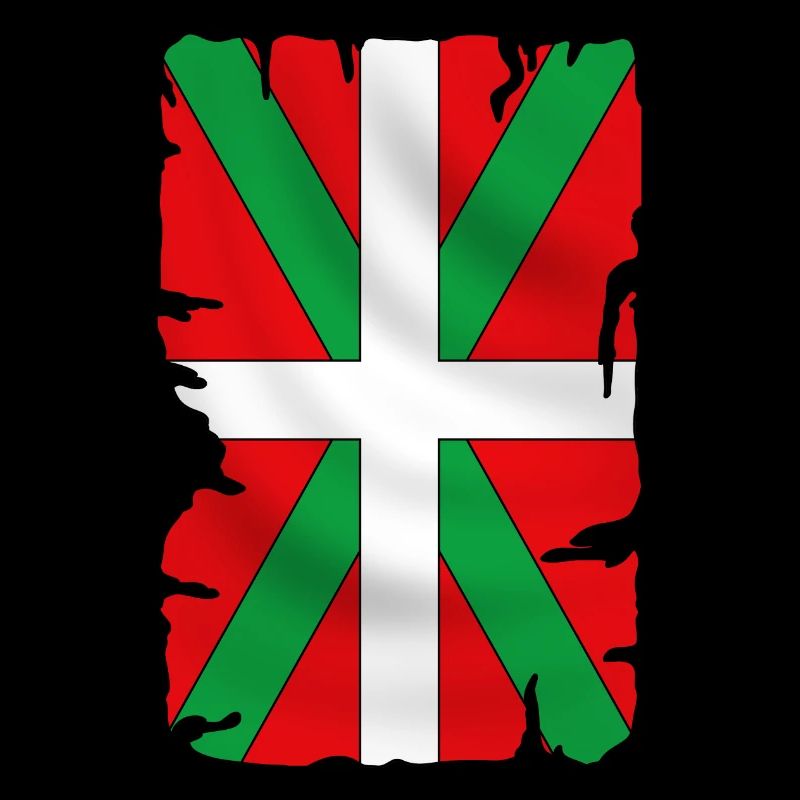 basque drapeau - ikurriña