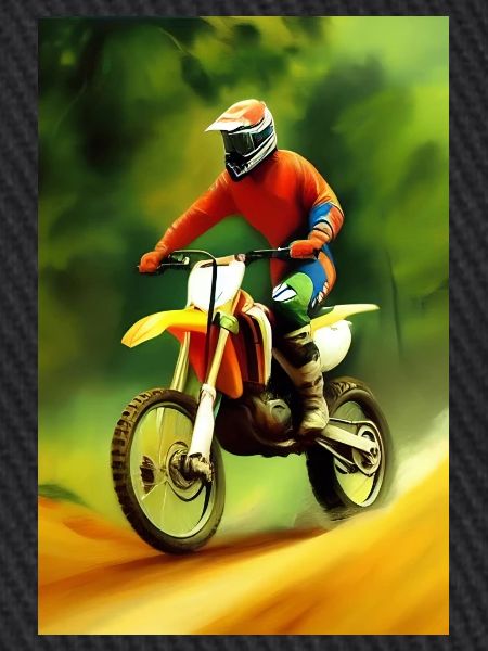 Motocross Fahren