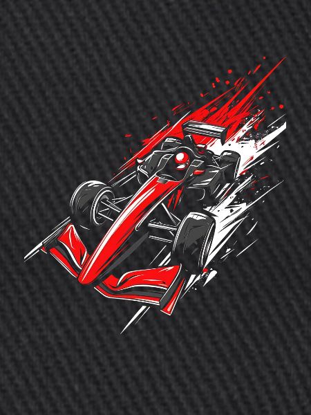 Formel-Rennwagen | High-Speed-Racing-Artwork