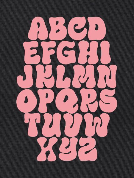 Buchstaben ABC Alphabet