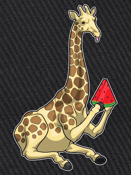 Giraffe Wassermelone