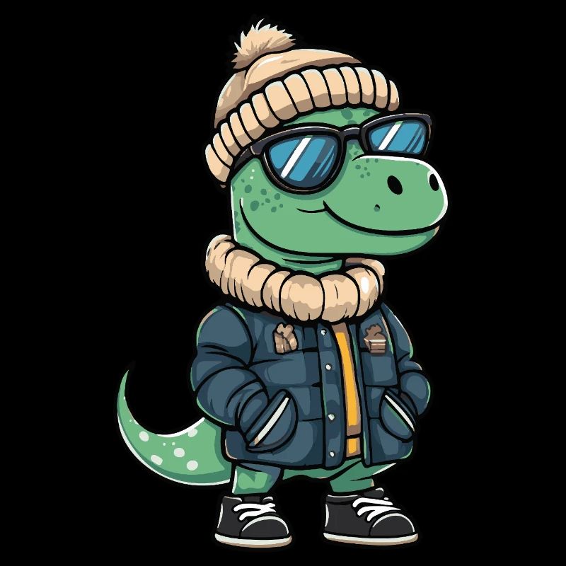 Dinosaur brontosaurus Cool Comic