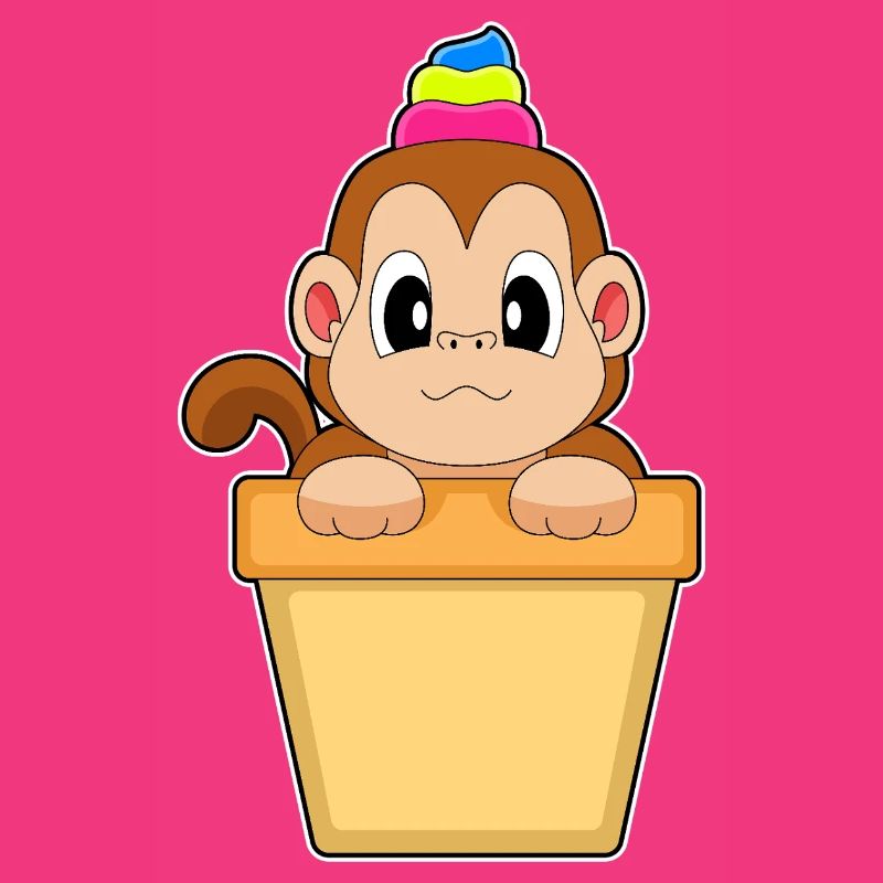 Monkey Cream Sundae