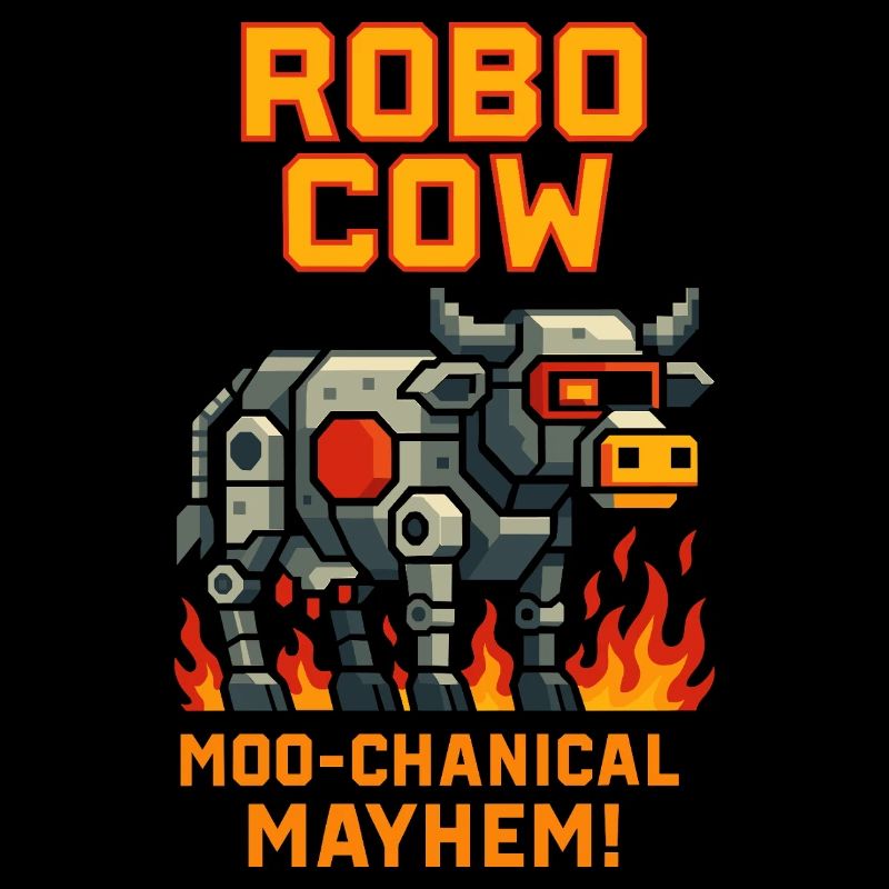 Robo Vache Moo-chanical Mayhem Pixel