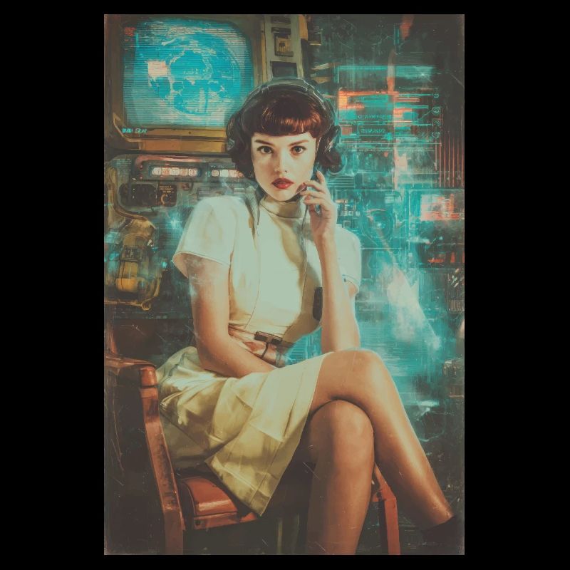 Retro Sci-Fi Operator