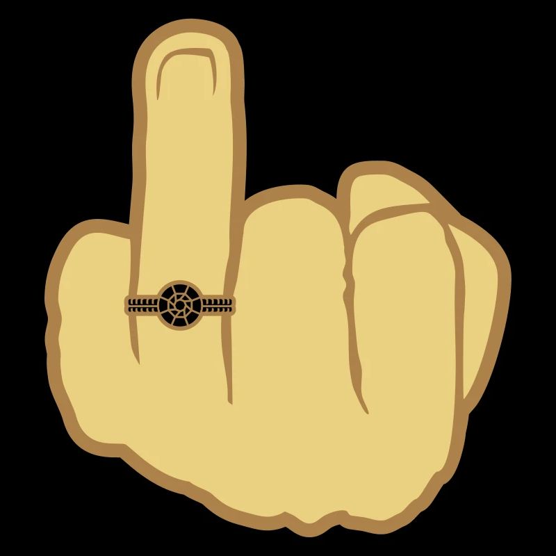 Hand wedding wedding ring