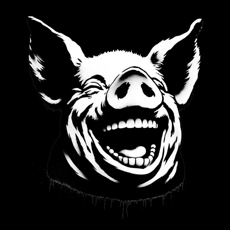 Laughing Pig