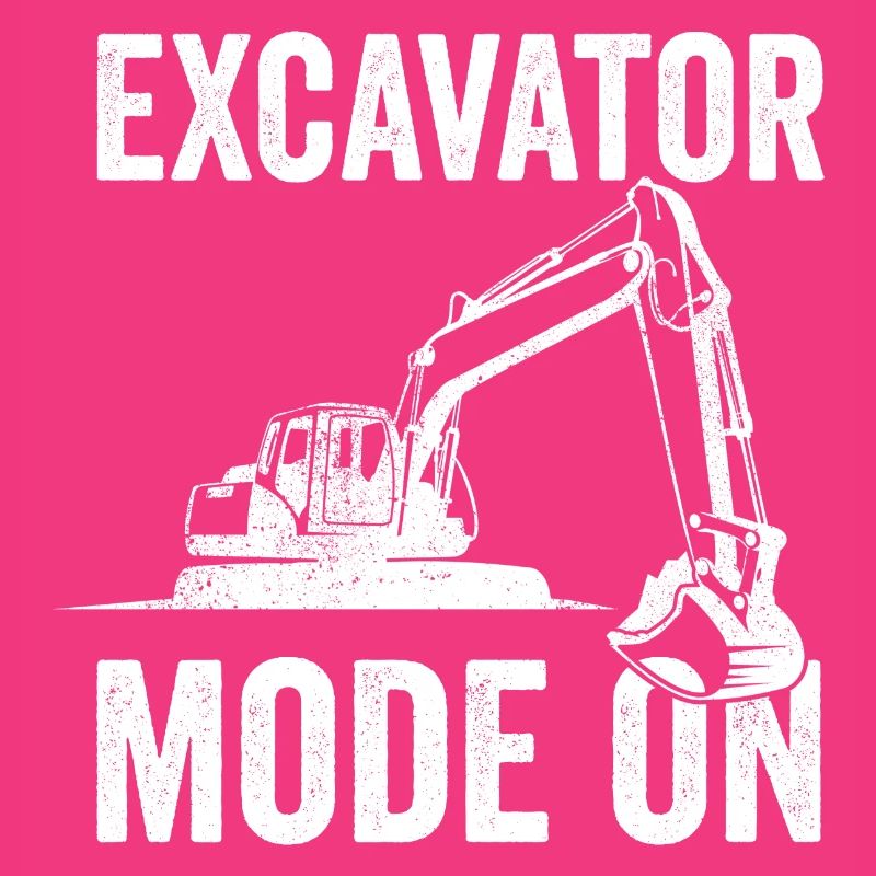 Excavator Construction Worker