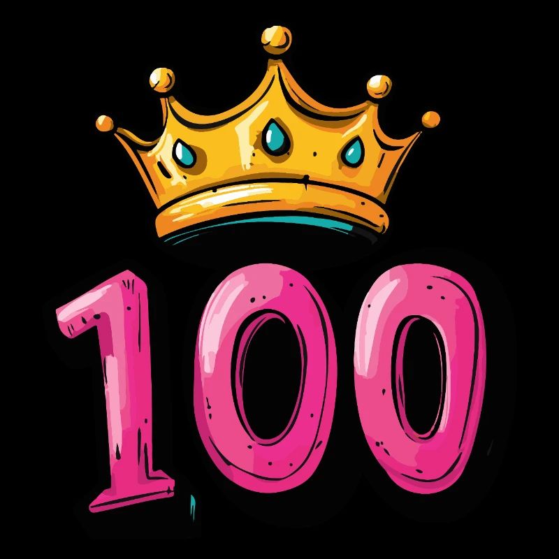 100 Number Crown
