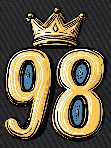 98 Zahl Krone