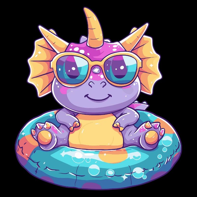 Dinosaur triceratops Comic Cool