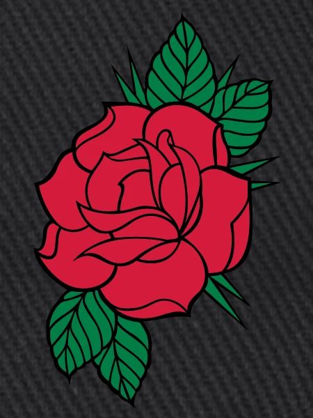 Rose - Dreifarbig