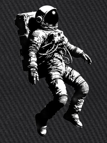 Freischwebender Astronaut Personalisieren