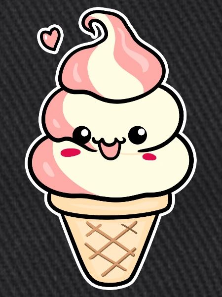 Cartoon Eiscreme