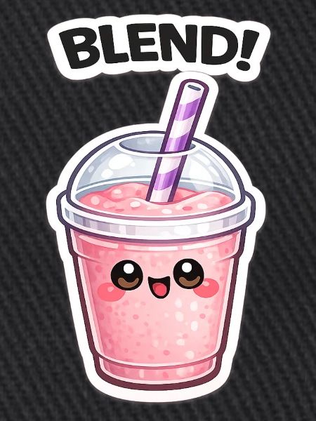 Kawaii Smoothie Becher BLEND
