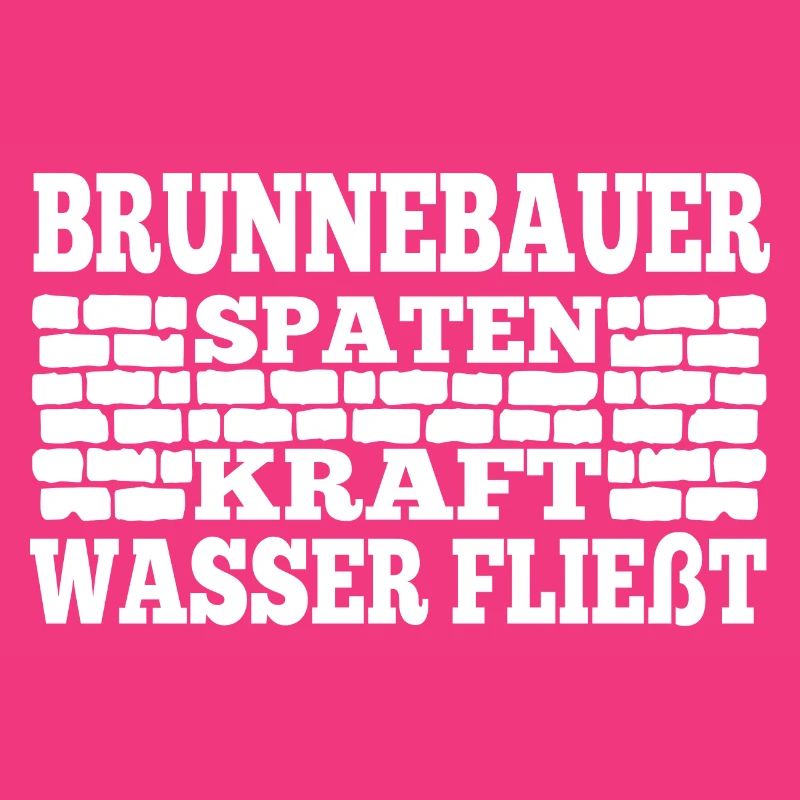 Construction de puits, bêche, puissance, coulée d’eau, constructeur de puits