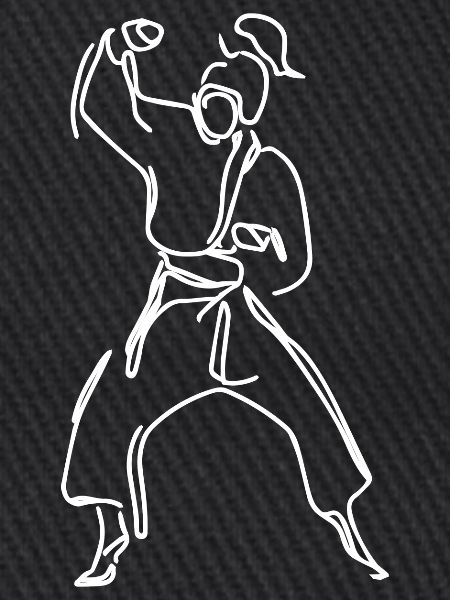 Weibliche Karateka