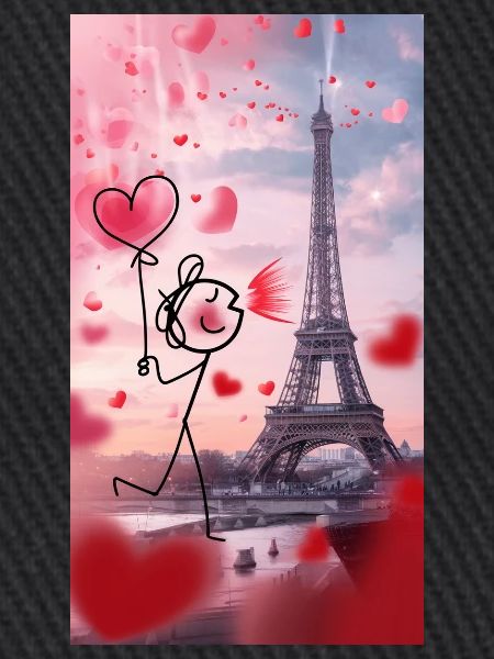 Stick Liebe Paris