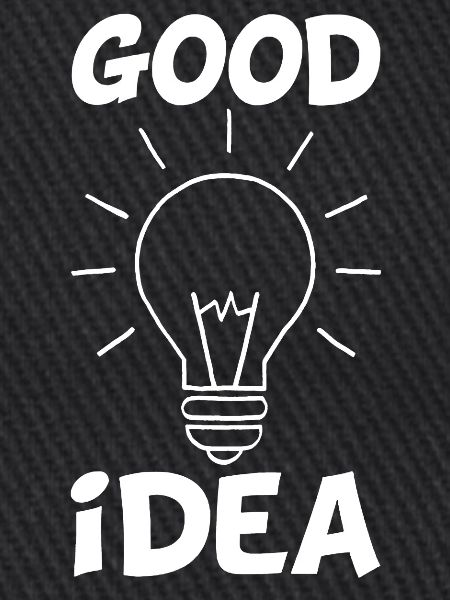 Die gute Idee (weiß)