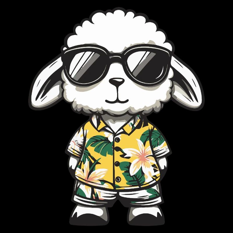 Mouton Bande dessinée Vacances