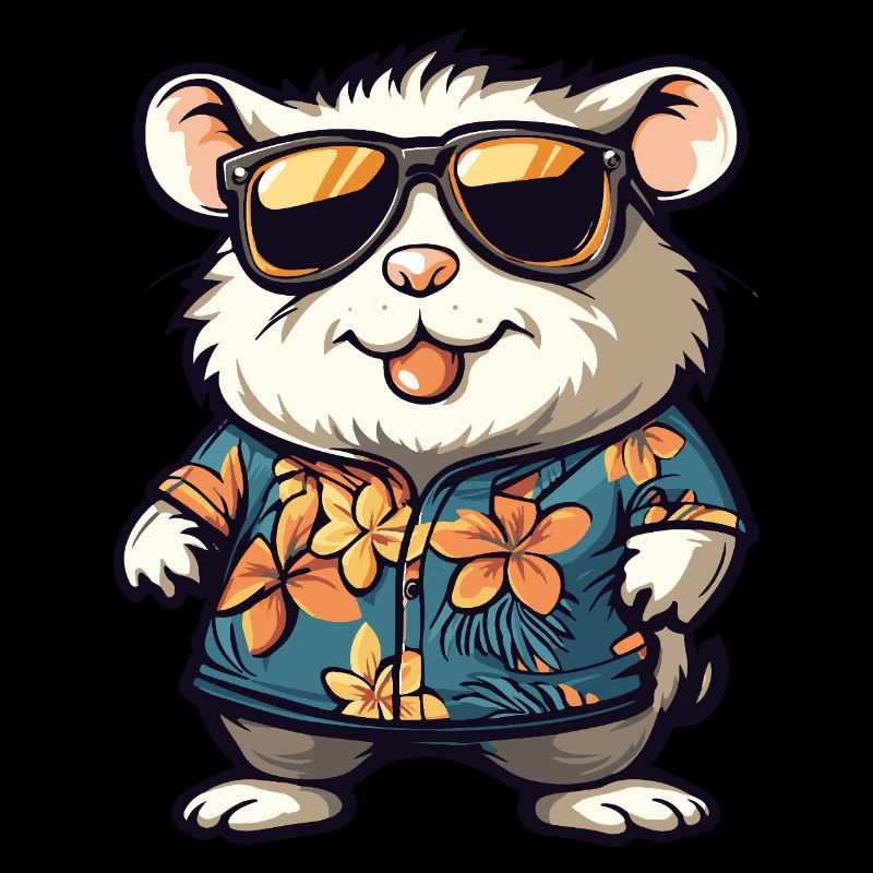 Hamster Comic Vacation