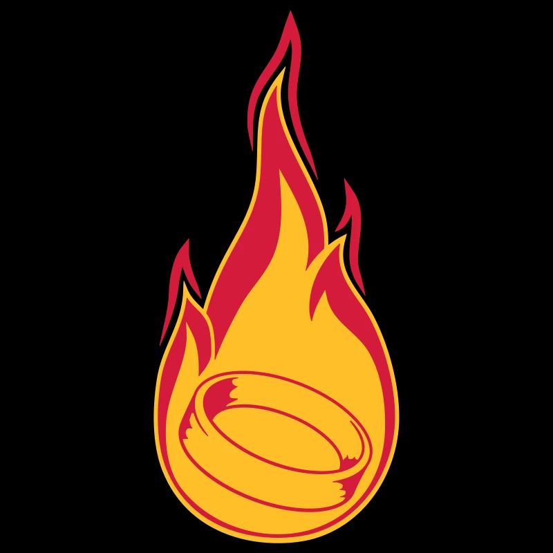 fire flame burning hot torch marry ring ho