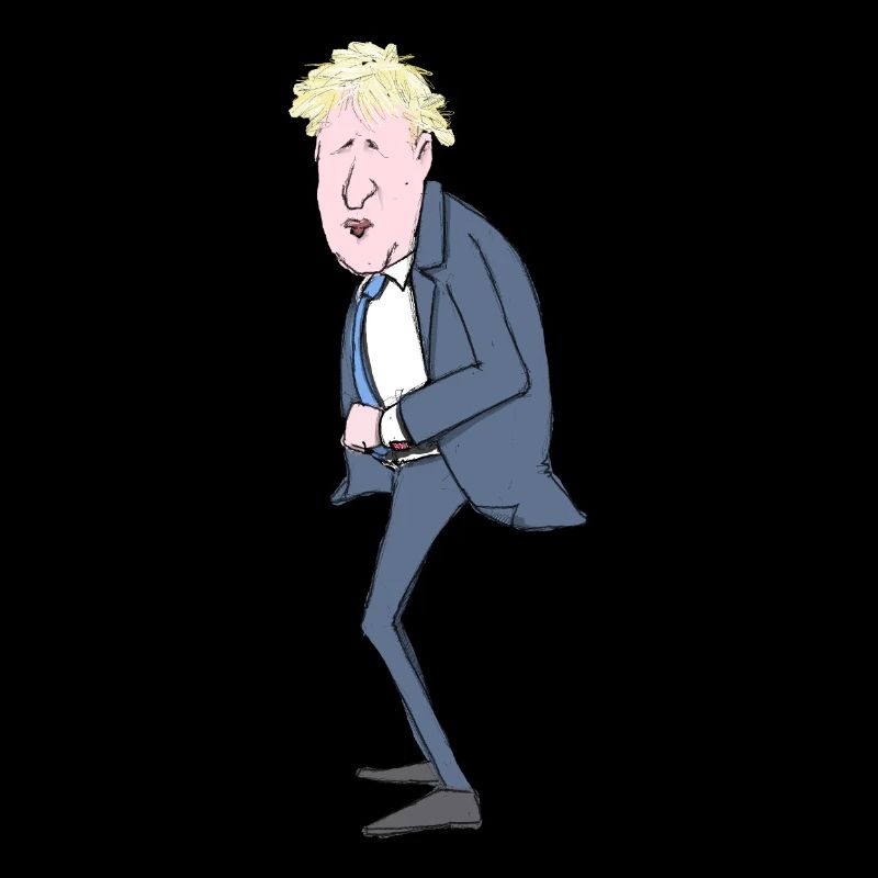 Boris Johnson illustration