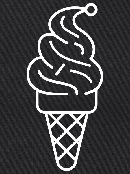 Eiswaffel Zeichnung