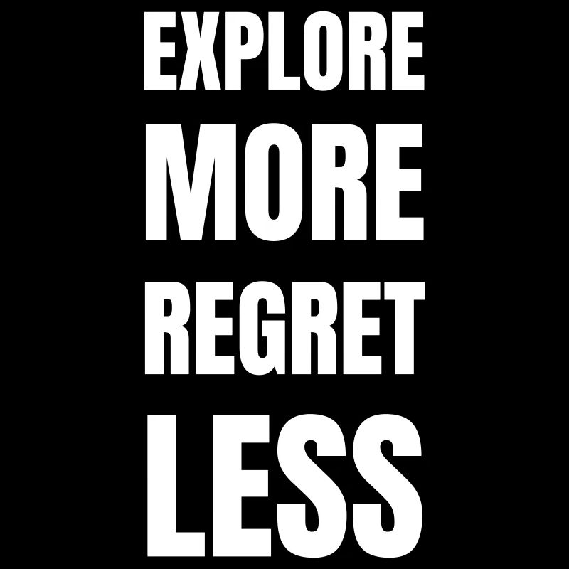 Explore more regret less