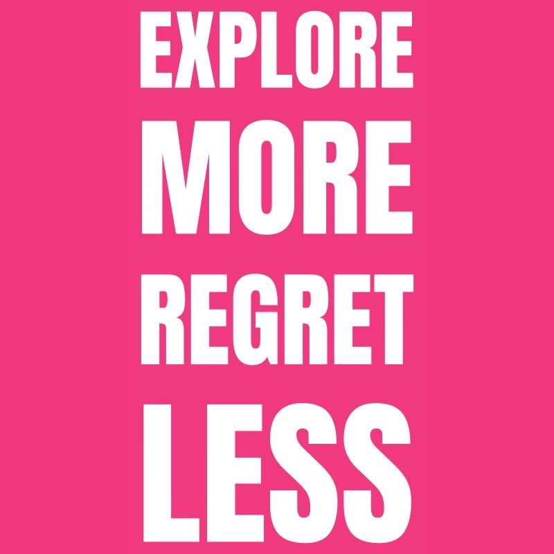Explore more regret less