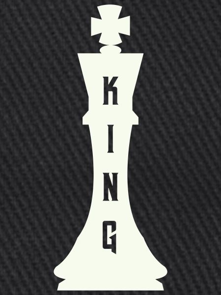 Chess piece king