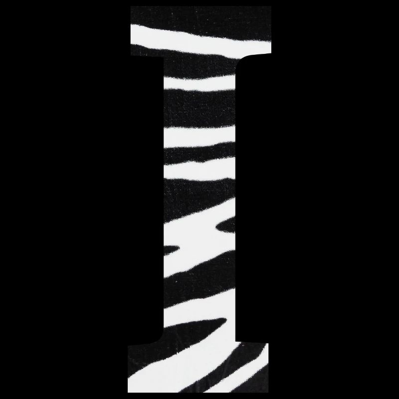 Buchstabe i Zebra