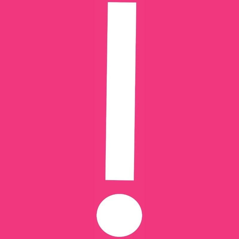 Exclamation Mark Template Design Pattern