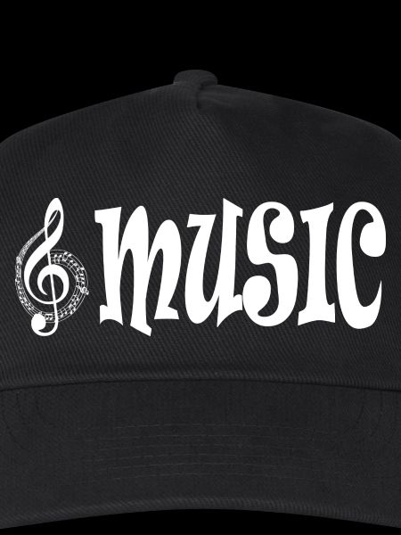 Musik - Klassischer Retro-Typografie-Stil