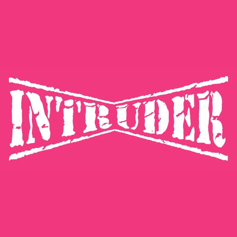 intruder hacker eindringling clan sticker computer
