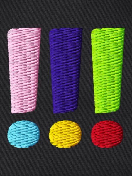 Die Drei !!! Logo Stick