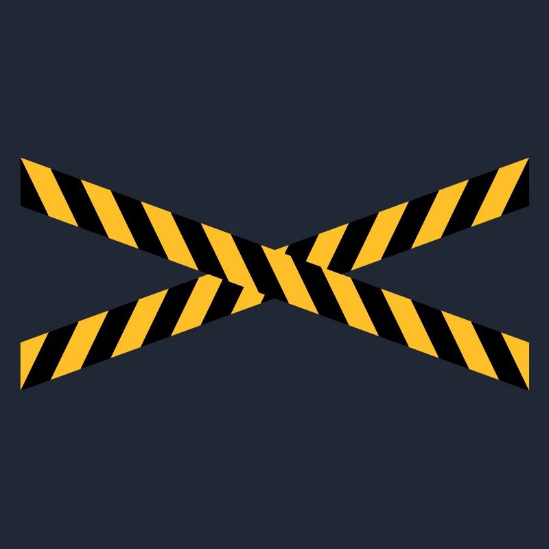 Line design caution tape