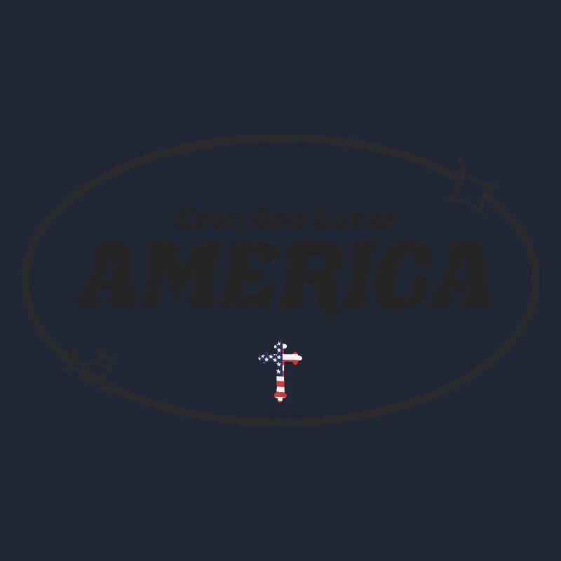 Sogar Gott betet Amerika an