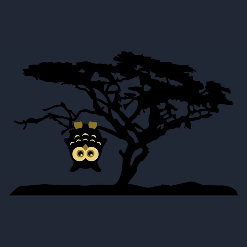 Owl Tree Hanging upside Different