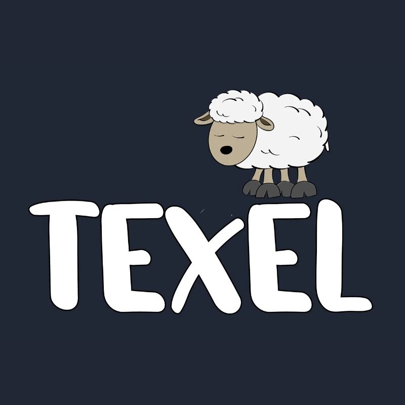 Texel de mouton (version colorée)