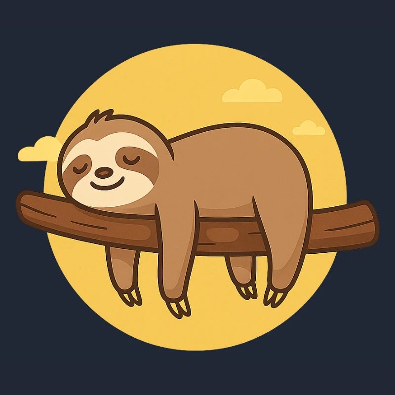 Faultier auf Baum