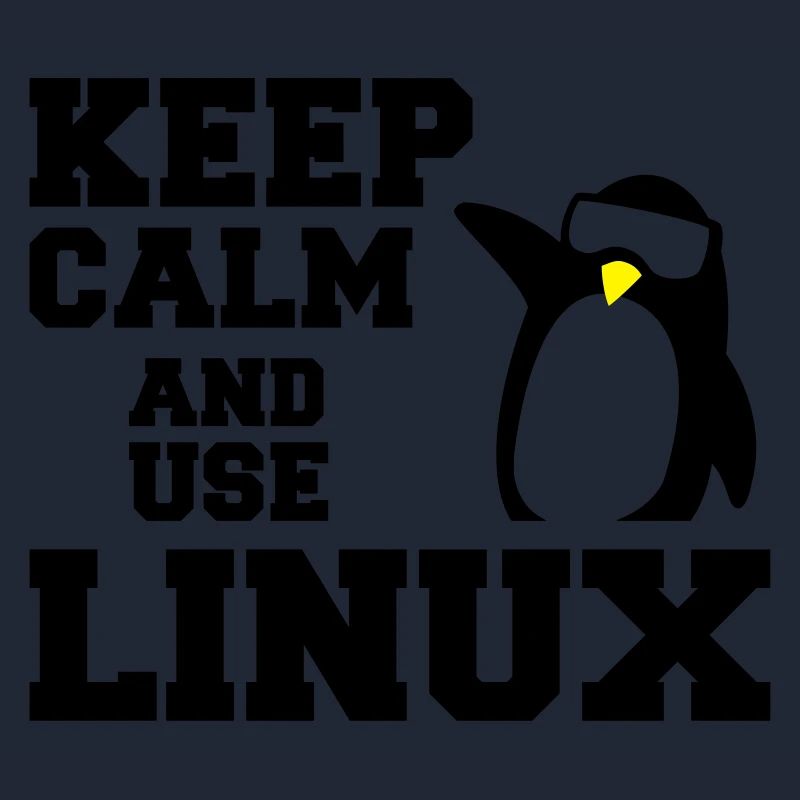 Ruhe bewahren Verwendung linux
