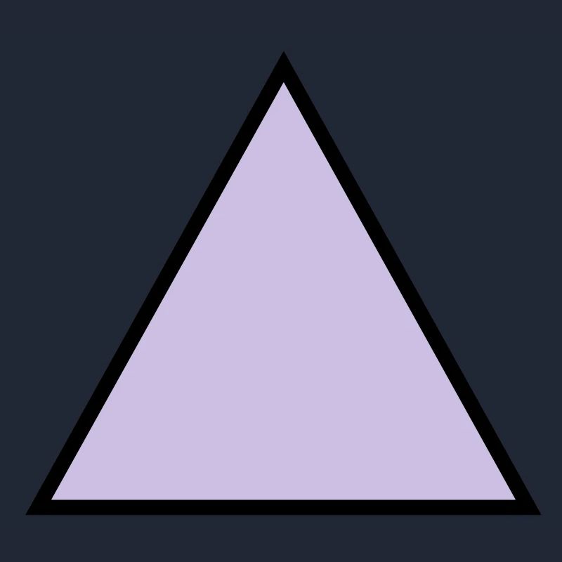 hipster triangle triangle shape