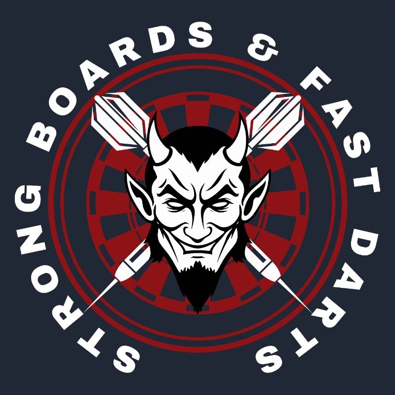 DARTS, DARTBOARD AND DEVIL 