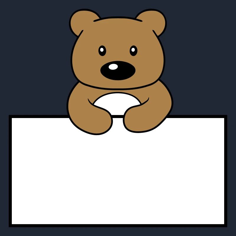 name shield frame text write teddy grizzly ba