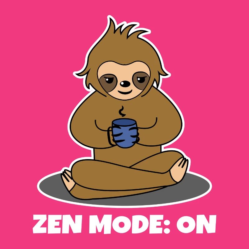 Coffee Drinker Sloth Coffee Cup Coffee Saying