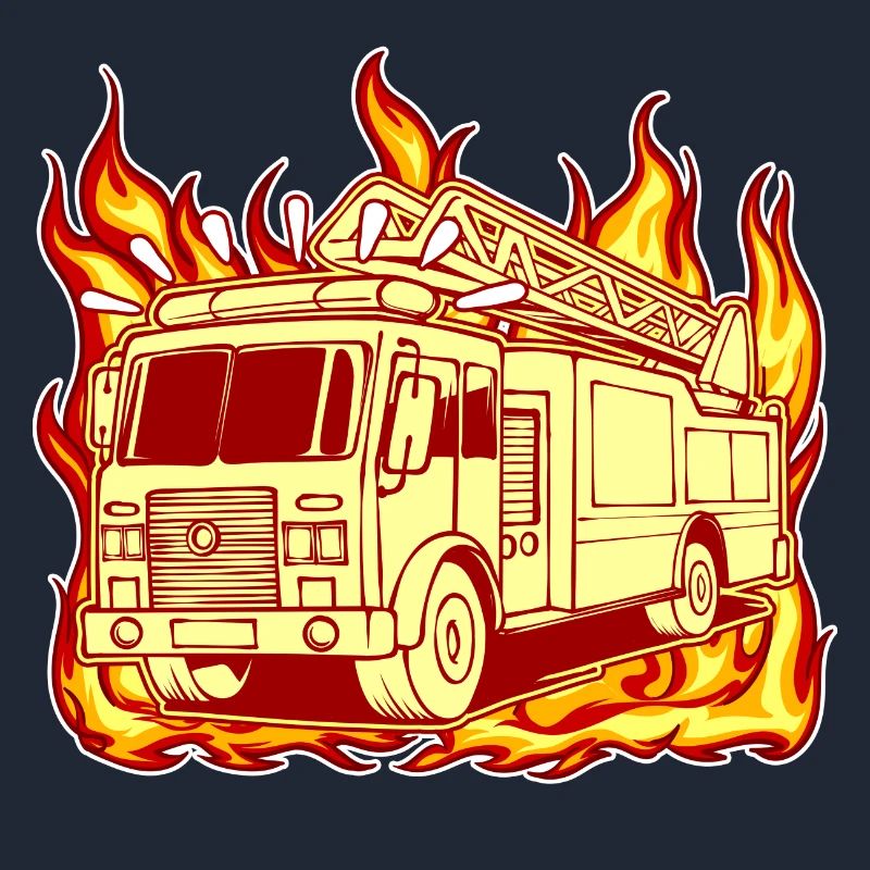 Fire Burning Fire Brigade Fire Engine Fire Protection
